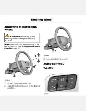 ford ranger 2022 owners manual